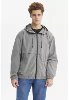 Chaqueta Hombre Cortaviento Gris