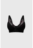 Sostén Mujer Detalle Mesh Support Negro