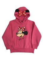 Polerón Niña Orejas Minnie Rosado