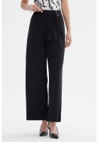 Pantalón Mujer Calce Recto Negro - lll