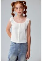 Peto Niña Recogido Medio Crudo