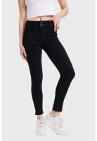 Jeans Mujer Skinny Push Up Jenny Negro