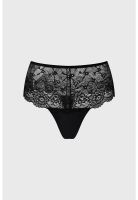 Calzón Mujer Detalle Encaje Negro