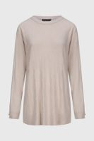 Sweater Mujer Cerrado Arena