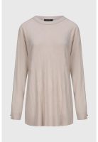 Sweater Mujer Cerrado Arena