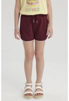 Short Niña Con Cordón Rojo