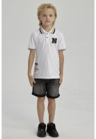 Polera Niño Piqué Con Parche Crudo