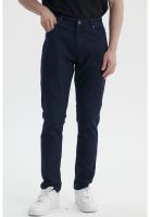Jeans Hombre Slim Color Azul Marino - ll