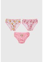 Calzón Niña Tripack Princesas Rosado - ll