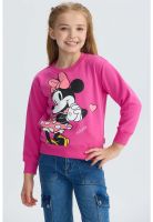 Polerón Niña Minnie Magenta