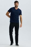 Polera Hombre Básica Azul