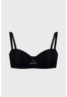 Sostén Mujer Liso Invisible Negro