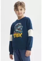 Polerón Niño Slim Petroleo Oscuro