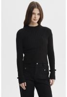 Sweater Mujer Slim Tejido Negro