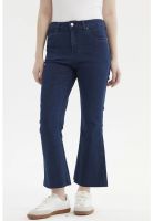 Jeans Mujer Flare Azul Oscuro - ll