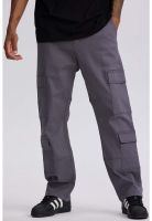 Jeans Hombre Doble Cargo Color Gris Claro
