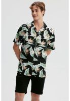 Camisa Hombre Full Print Verde - lll