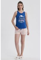 Pijama Mujer Regalable Azul- ll