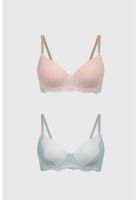 Sostén Mujer Bipack Algodón Juvenil Palo Rosa