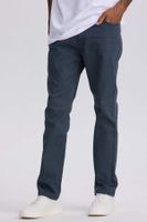 Jeans Hombre Slim Color Petróleo
