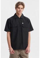 Camisa Hombre Doble Bolsillo Negro