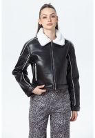 Chaqueta Mujer Bonded Negro - ll
