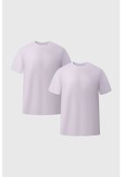 Camiseta Hombre Pack 2 Blanco