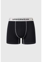 Bóxer Hombre Tripack Liso Negro