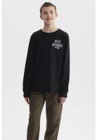 Polera Niño Puño Y Print Negro