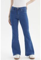 Jeans Mujer Flare Monse Azul - ll