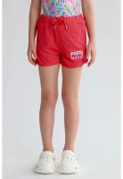 Short Niña Mini Print Fucsia- ll