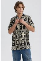 Camisa Hombre Full Rapport Negro - lll