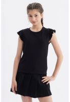 Polera Niña Rib Negro- ll