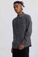 Camisa Hombre Clásica Dallas Gris
