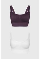 Sostén Mujer Tipo Peto Blanco