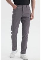 Jeans Hombre Slim Color Gris - ll