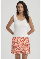 Polera Mujer Pabilo Seamless Crema