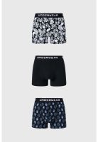 Bóxer Hombre Tripack Liso Negro - VI