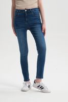 Jeans Mujer Super Skinny Estela Azul
