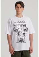 Polera Hombre Print Oversize Blanco