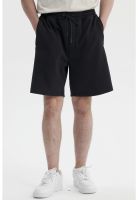 Bermuda Hombre Bolsillo Trasero Negro