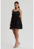 Vestido Mujer Textura Negro