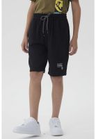 Bermuda Niño Textura Negro