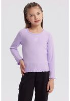 Polera Niña Slim Lila