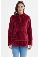 Polar Mujer Básico Aplicación Botón Vino