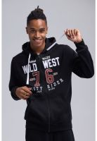 Polerón Hombre Full Zipper Negro - lV