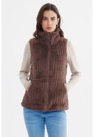 Polar Mujer Peludo Con Textura Chocolate - ll