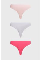 Calzón Mujer Colaless Tripack Liso Fucsia