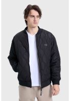 Chaqueta Hombre Bomber Negro - ll