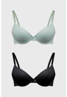 Sostén Mujer Bipack Copa Soft Liso Menta
